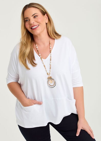 Plus Size Pima Cotton Icon Top