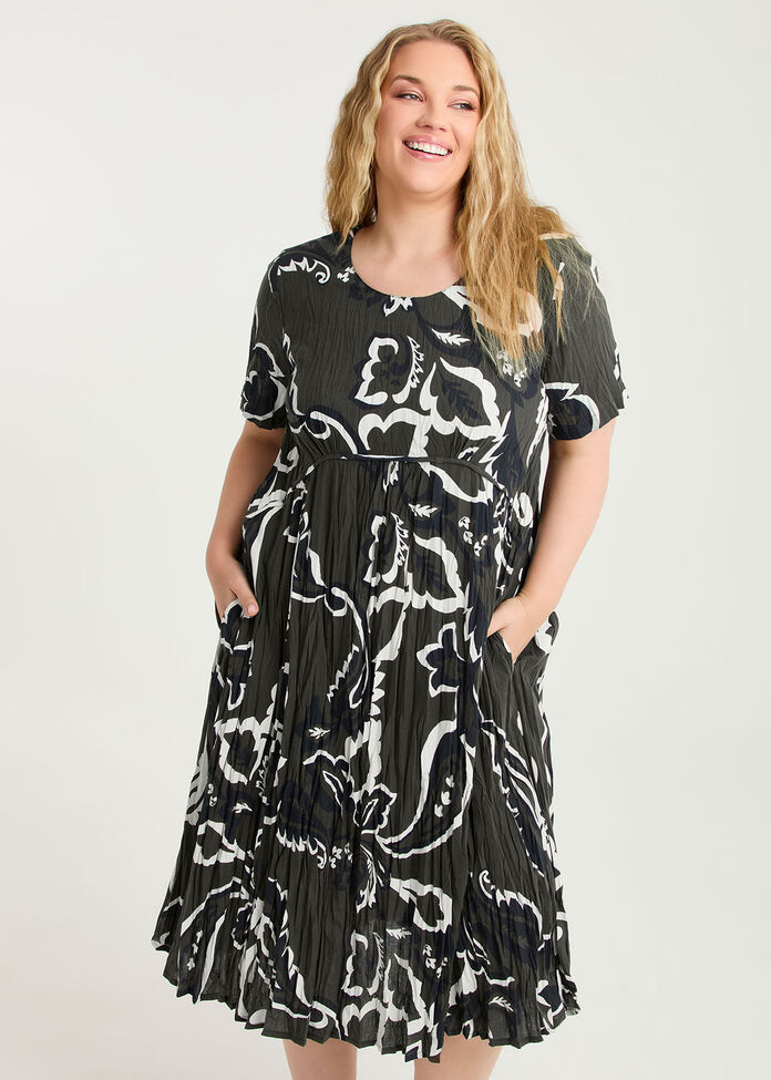 Cotton Gauze Favourite Dress, , hi-res