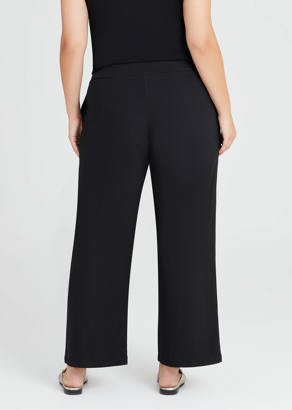 Shop Stella Straight Leg Pant in Black 