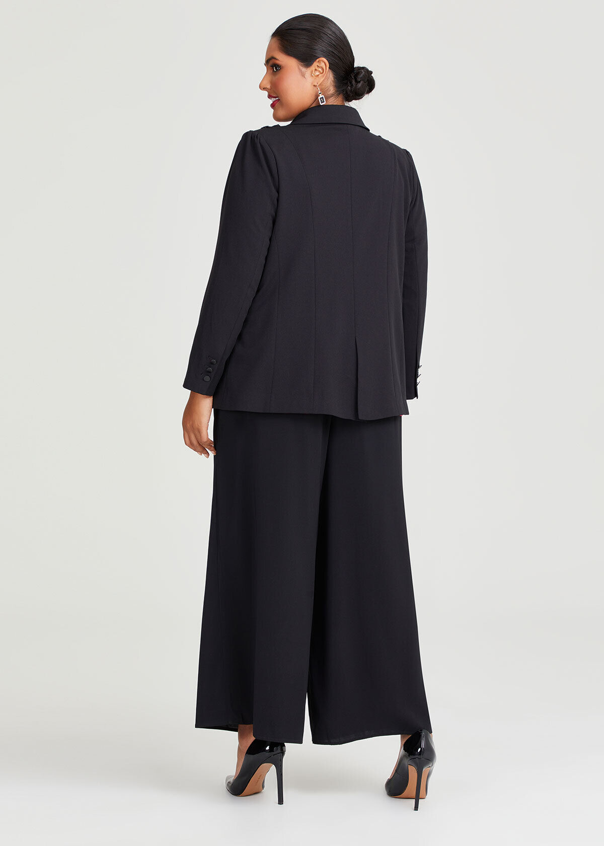 Ruffle sales suit jacket