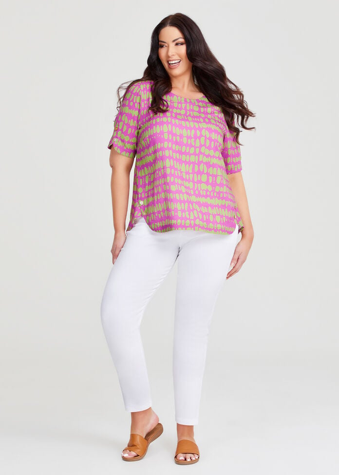 Take The Lead Taper Jacquard Pant, , hi-res