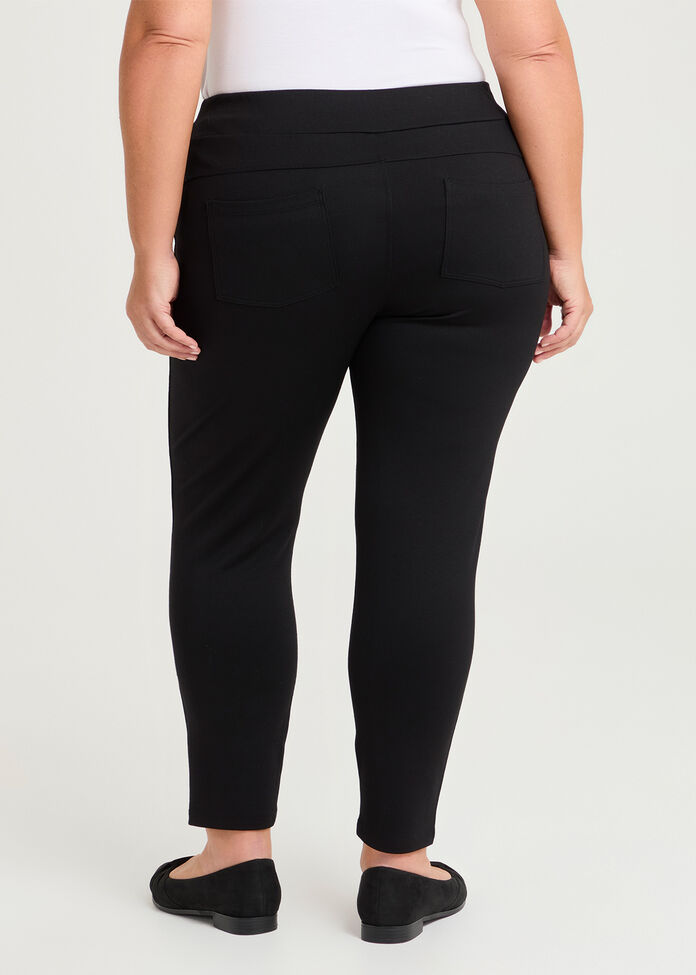 Petite Ponte Cleo Slim Leg Pant, , hi-res