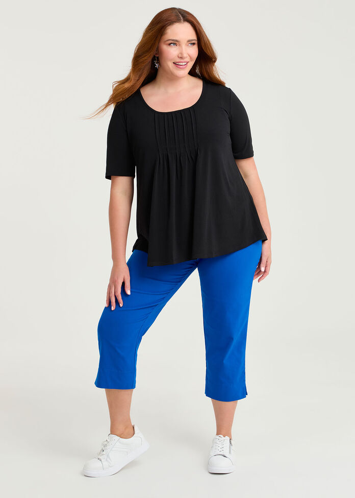 Expose Split Hem Crop Pant, , hi-res