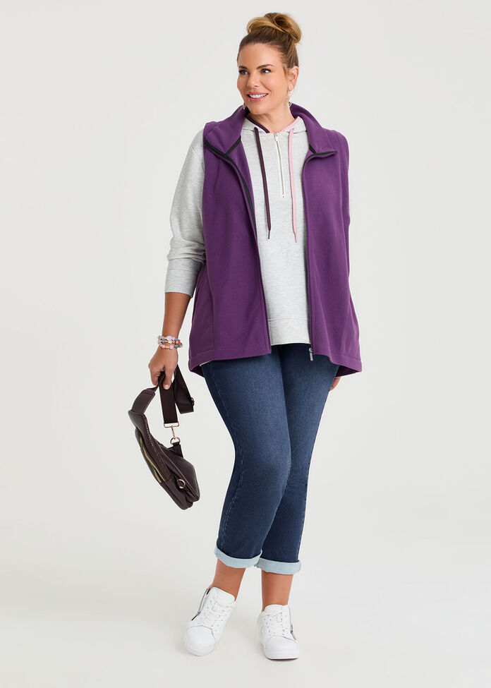 Polar Fleece Vest, , hi-res