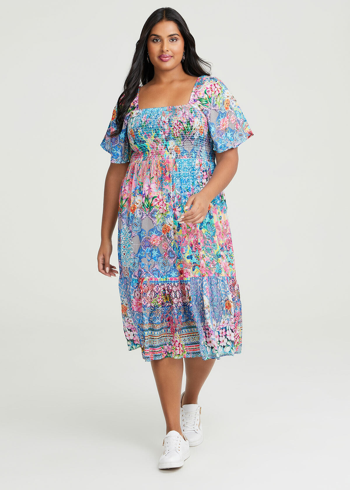Georgi tiered tank sales dress