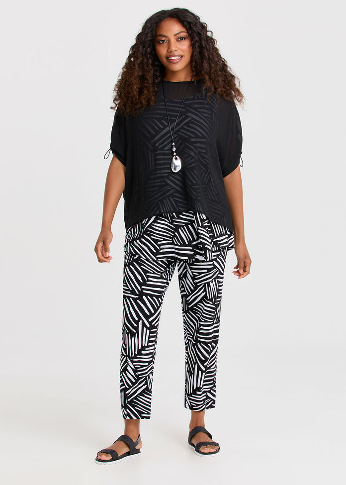Natural Duet Abstract Pant, , hi-res