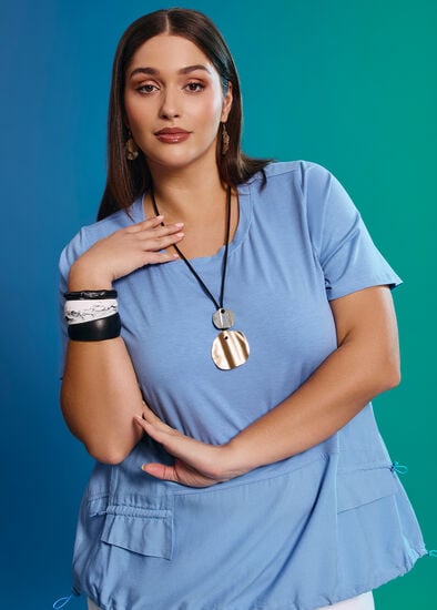 Plus Size Pima Cotton Retreat Top