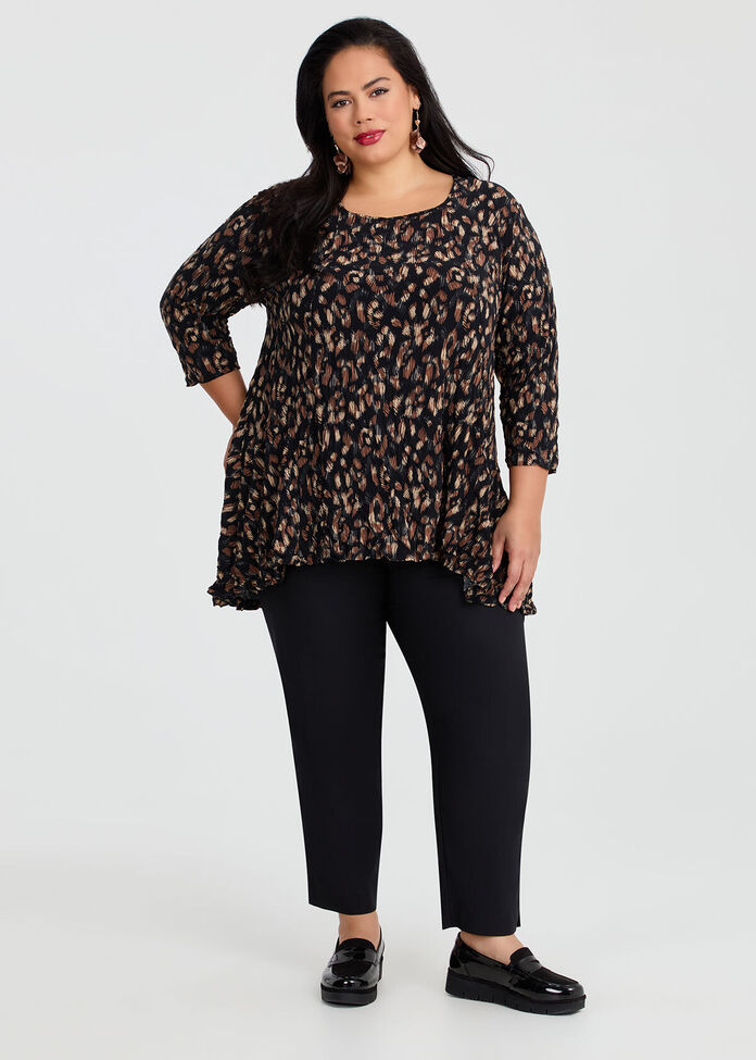Peplum Luna Top, , hi-res