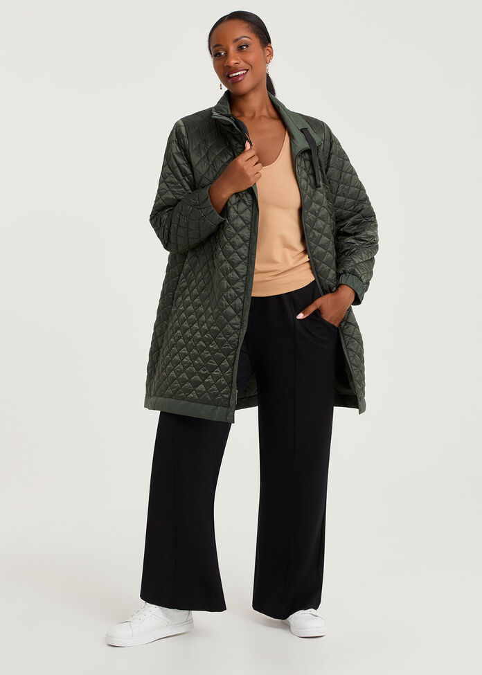 Reversible Ivy Shower Resist Jacket, IVY GREEN/BLACK, hi-res