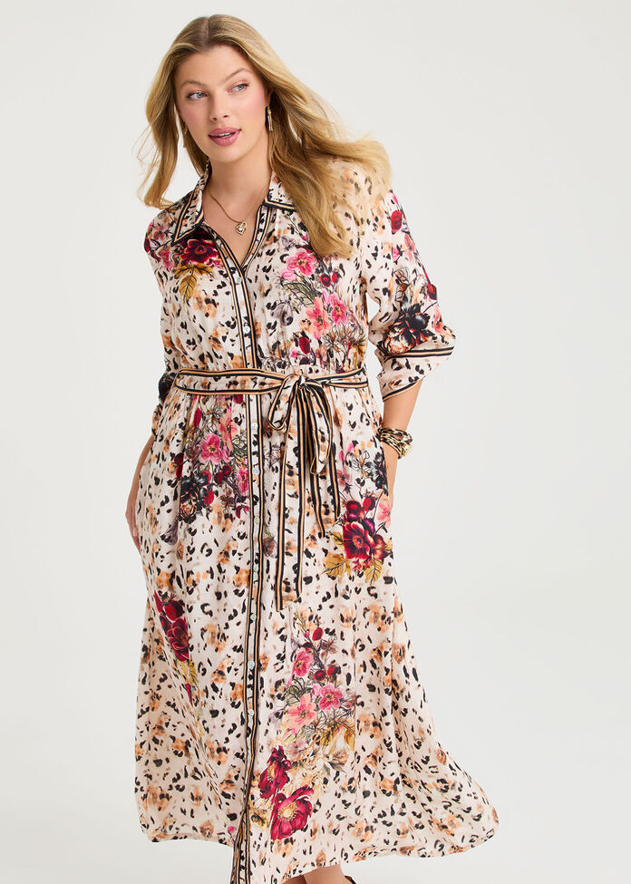 Natural Briar Shirt Dress, , hi-res