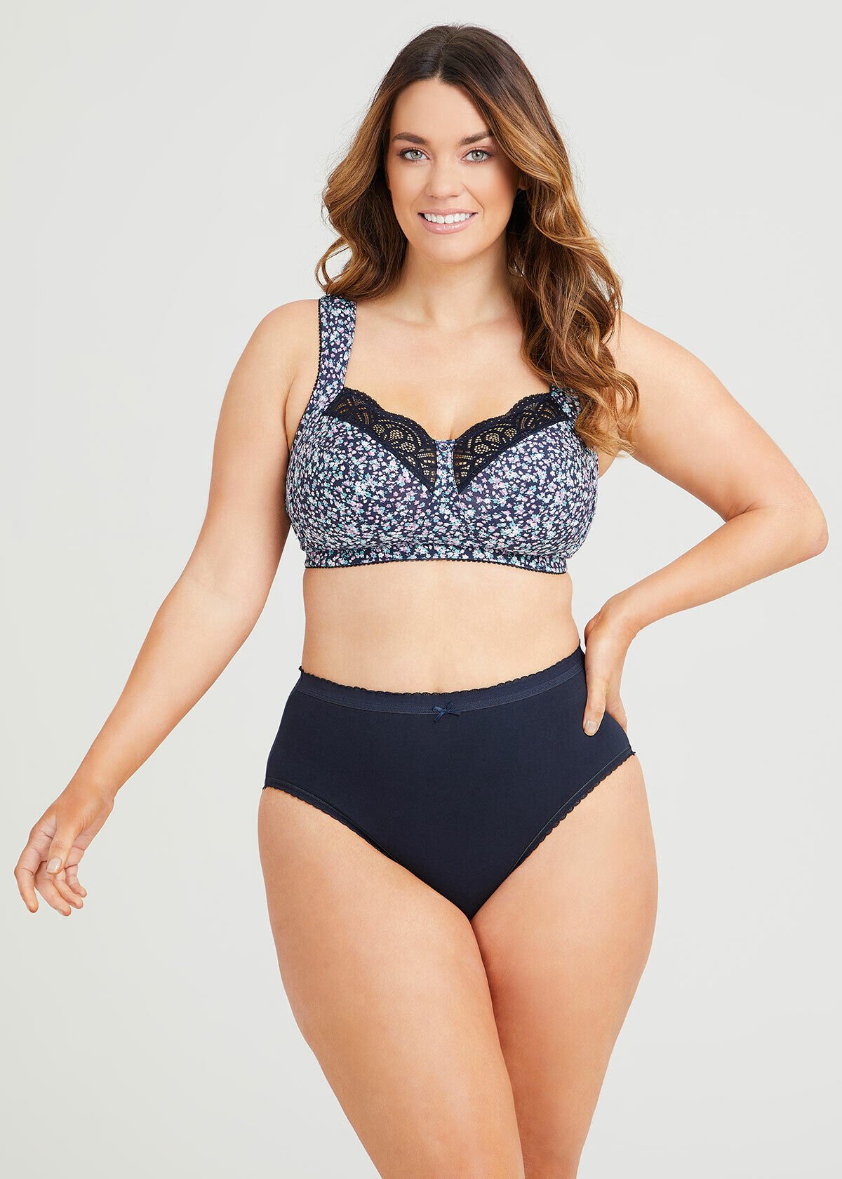 Plus size wire deals free bras