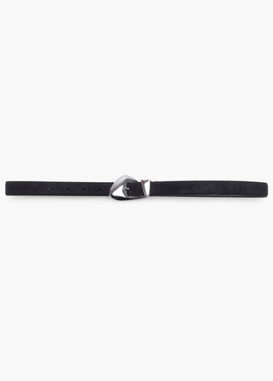 Thin Metal Buckle Belt