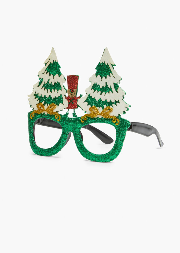 Christmas Snow Tree Glasses, , hi-res