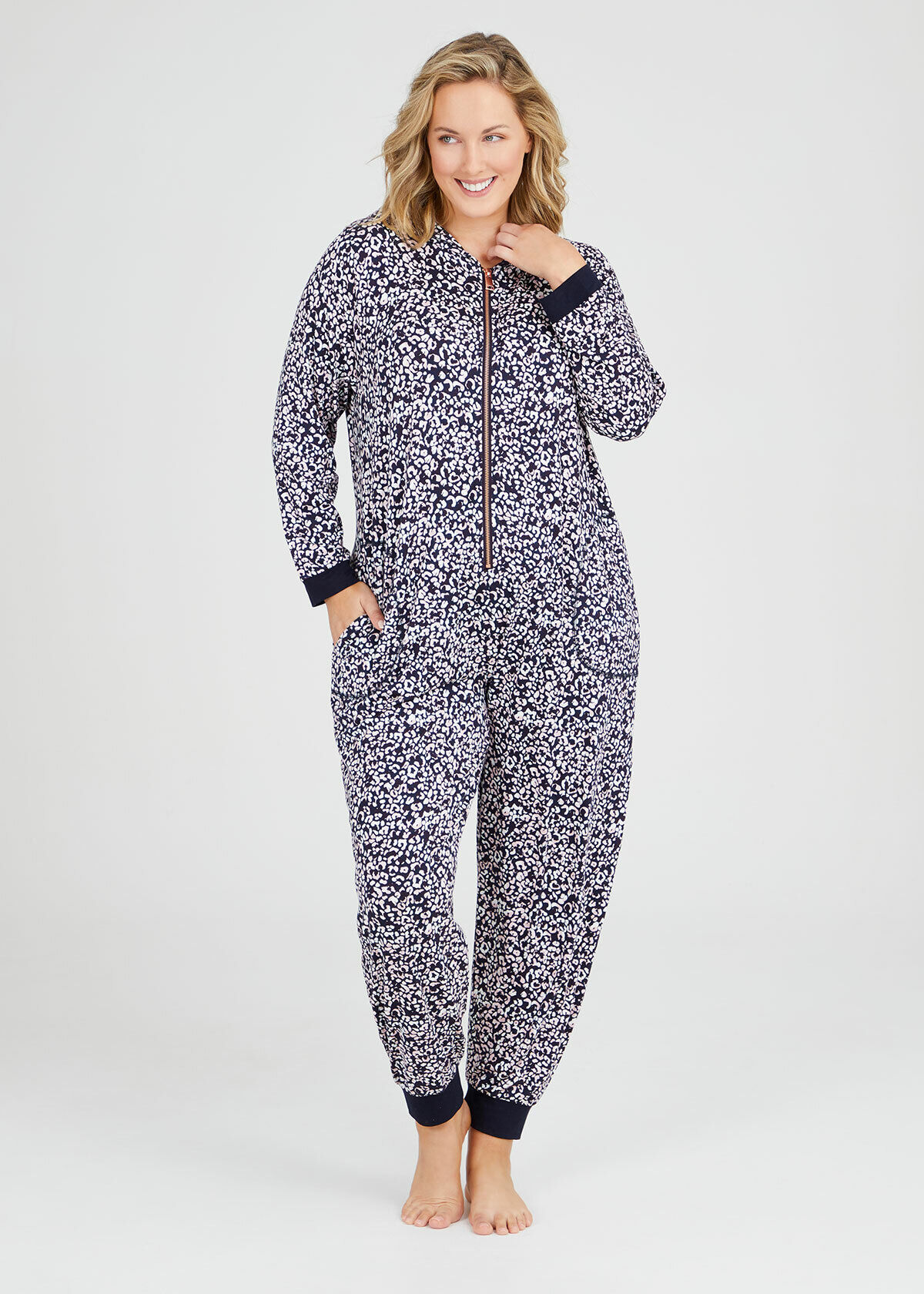 Plus size sales onesie sleepwear