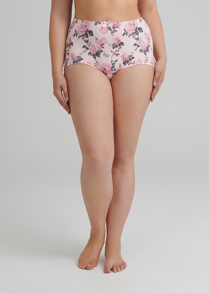Vintage Floral Brief, , hi-res