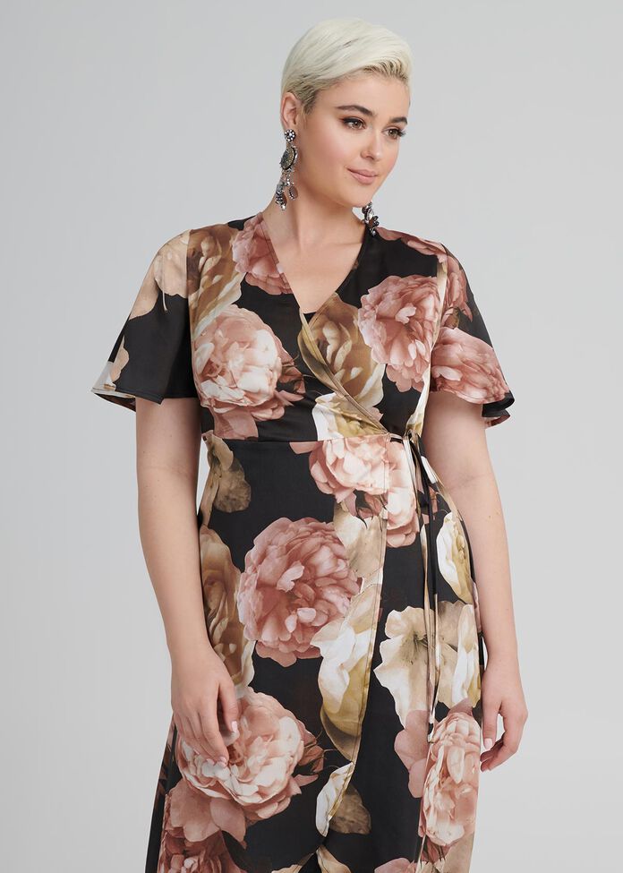 My Fair Lady Wrap Dress, , hi-res