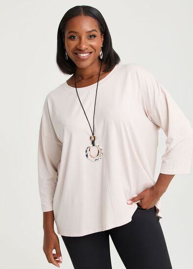 Plus Size Pima Cotton Icon Top