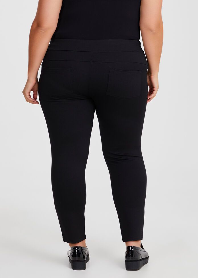 Petite Ponte Willow Slim Leg Pant, , hi-res