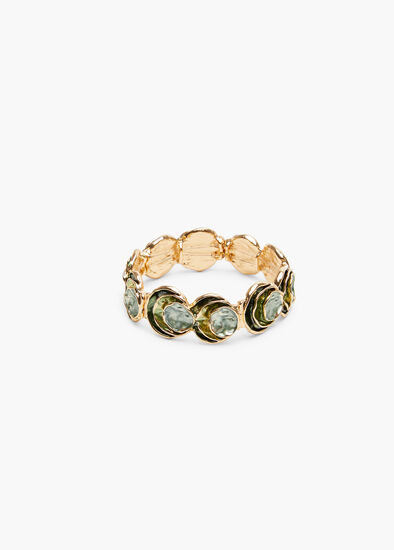 Layered Enamel Bracelet