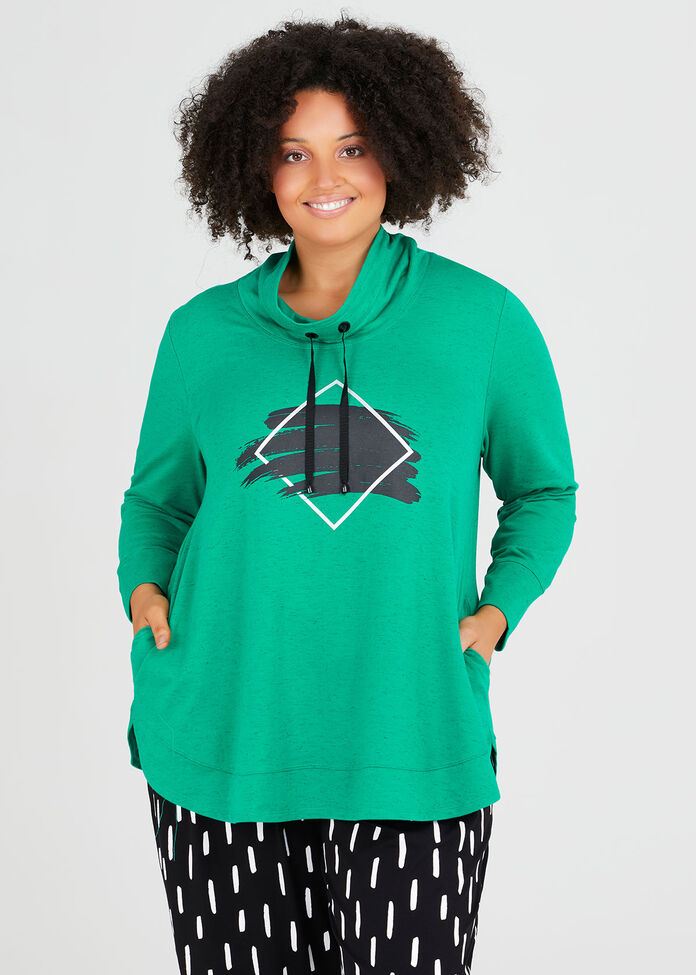 Sweat It Luxe Tunic, , hi-res
