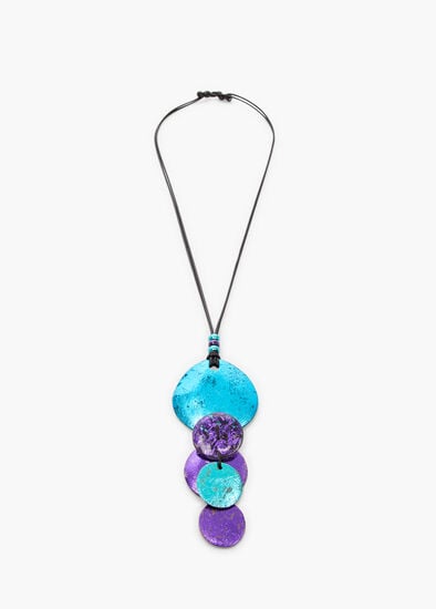 Metallic Foil Necklace