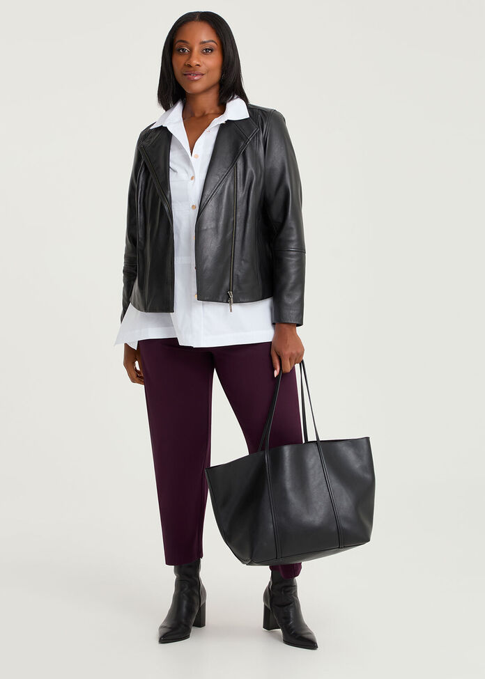 Lantern Bamboo Ponte Pant, , hi-res