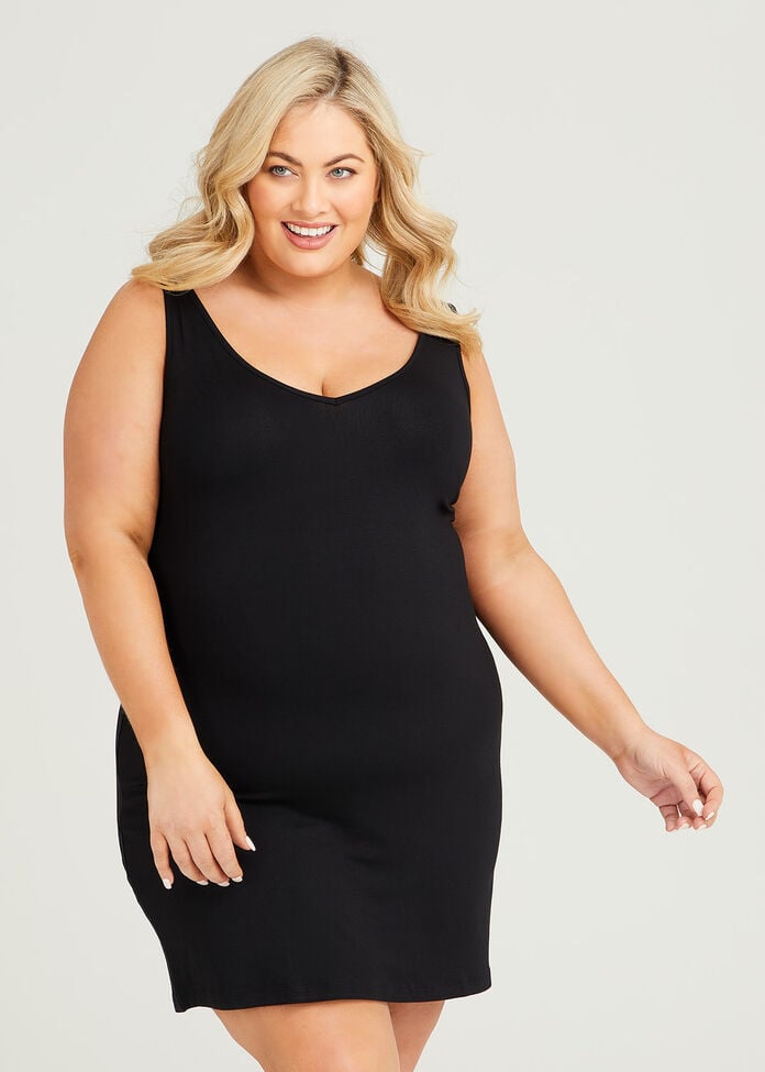 Bamboo Two Way Slip Dress, , hi-res