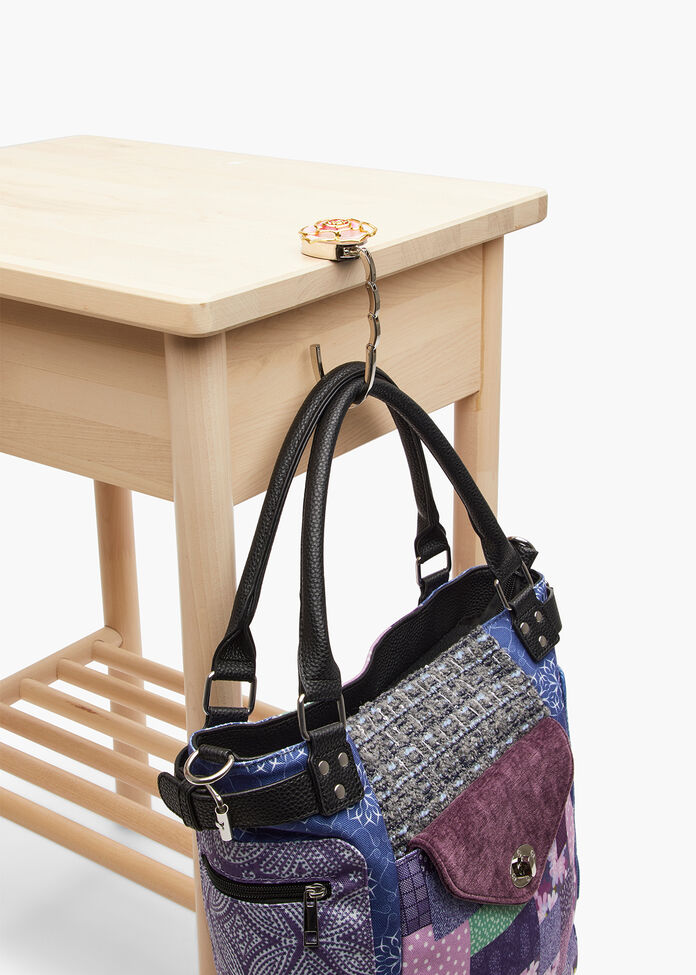 Flower Foldable Bag Hook, , hi-res
