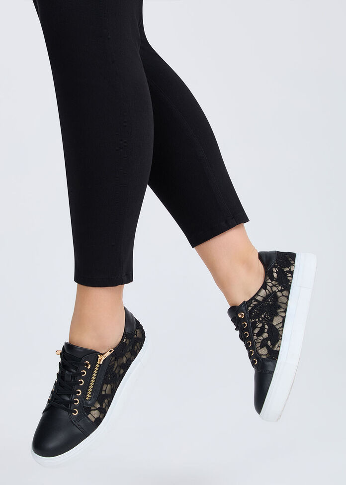 Delicate Lace Sneaker, , hi-res