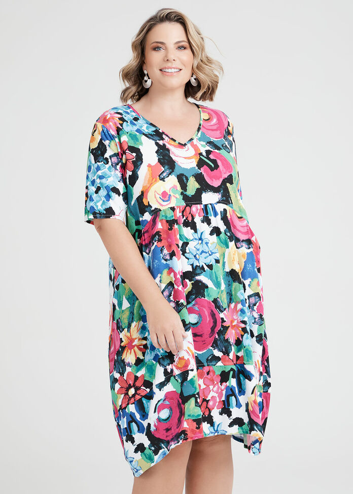 Utopia Natural Pocket Dress, , hi-res