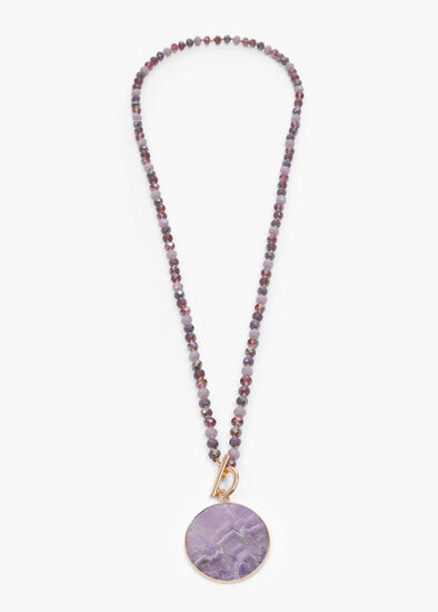 Natural Crystal Necklace