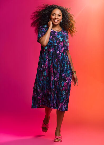 Plus Size Cotton Gauze Favourite Dress