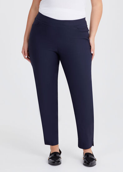 Plus Size Editorial Slim Pant