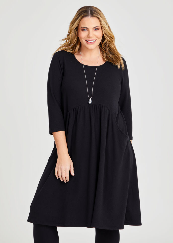 Empire Line Dress, , hi-res
