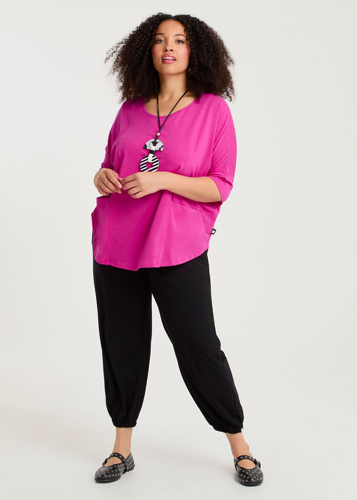 Pima Cotton Traveller Top, , hi-res