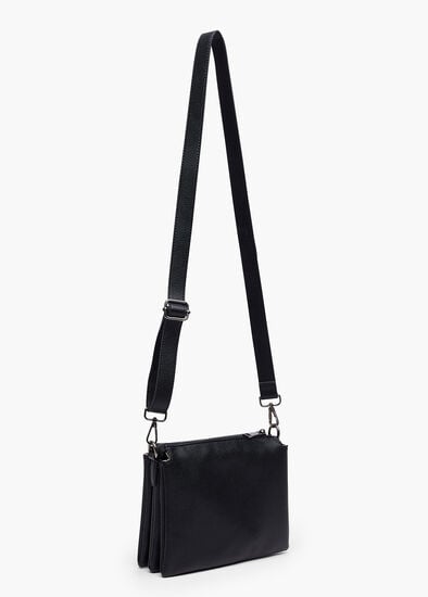 Multi Compartment Crossbody Bag