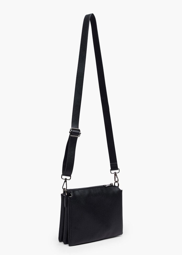 Multi Compartment Crossbody Bag, , hi-res