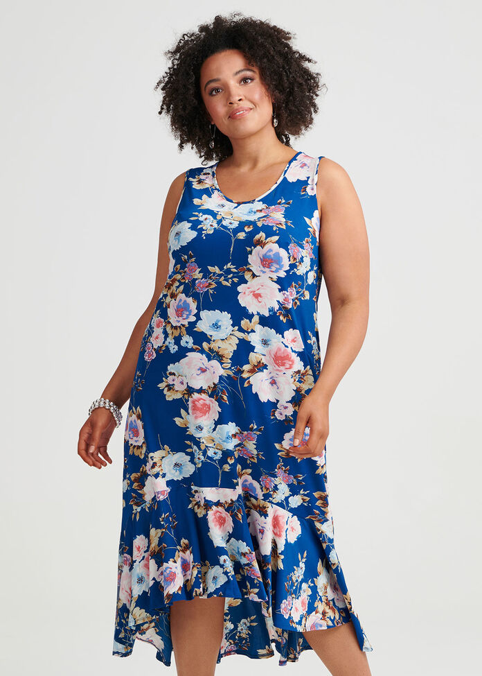 Shop Plus Size Island Girl Dress in Print | Taking Shape AU