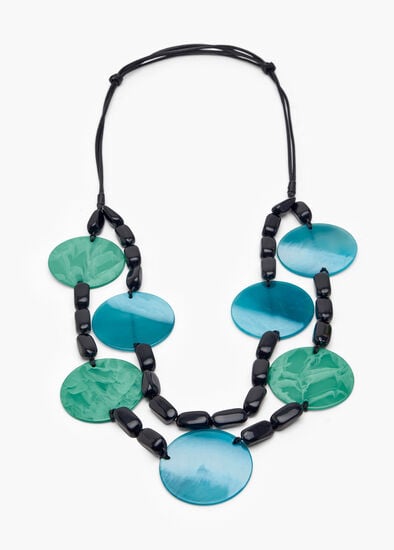 Big Disc Necklace,  Big Disc Necklace