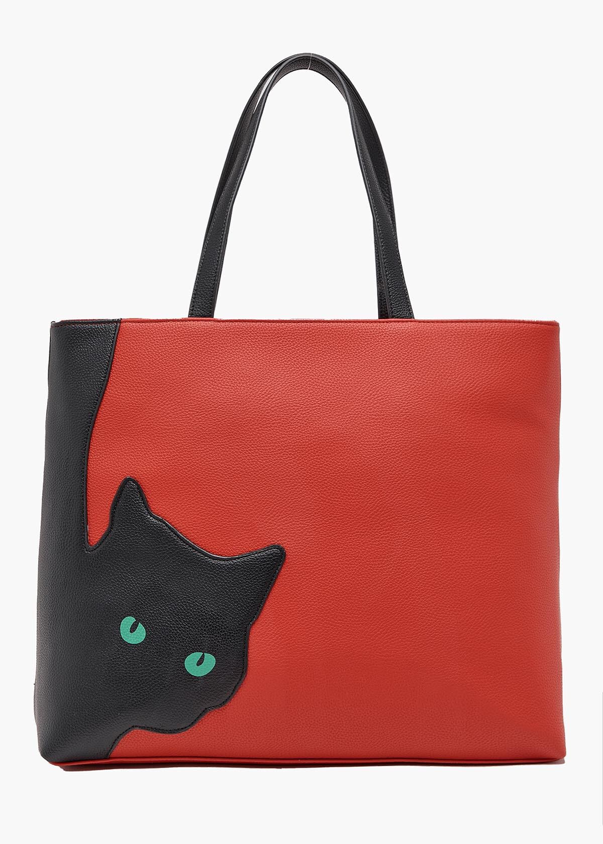 Shop Cat Tote Bag Accessories Taking Shape