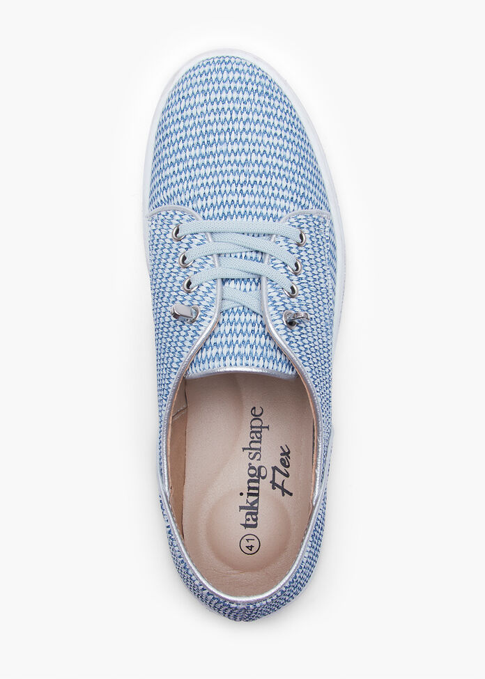 Woven Lace Up Derby, , hi-res