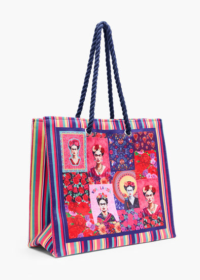 Flower Lady Tote Bag