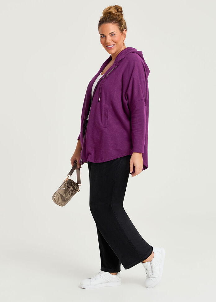 Hooded Zip Cape, , hi-res
