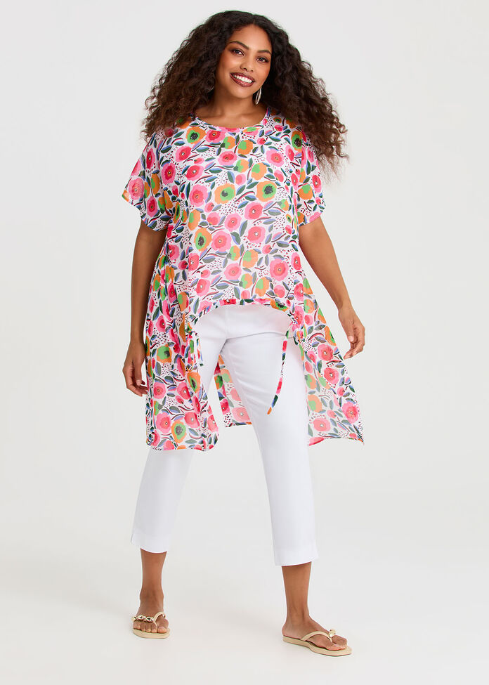 Chiffon Floral Daze Top, , hi-res