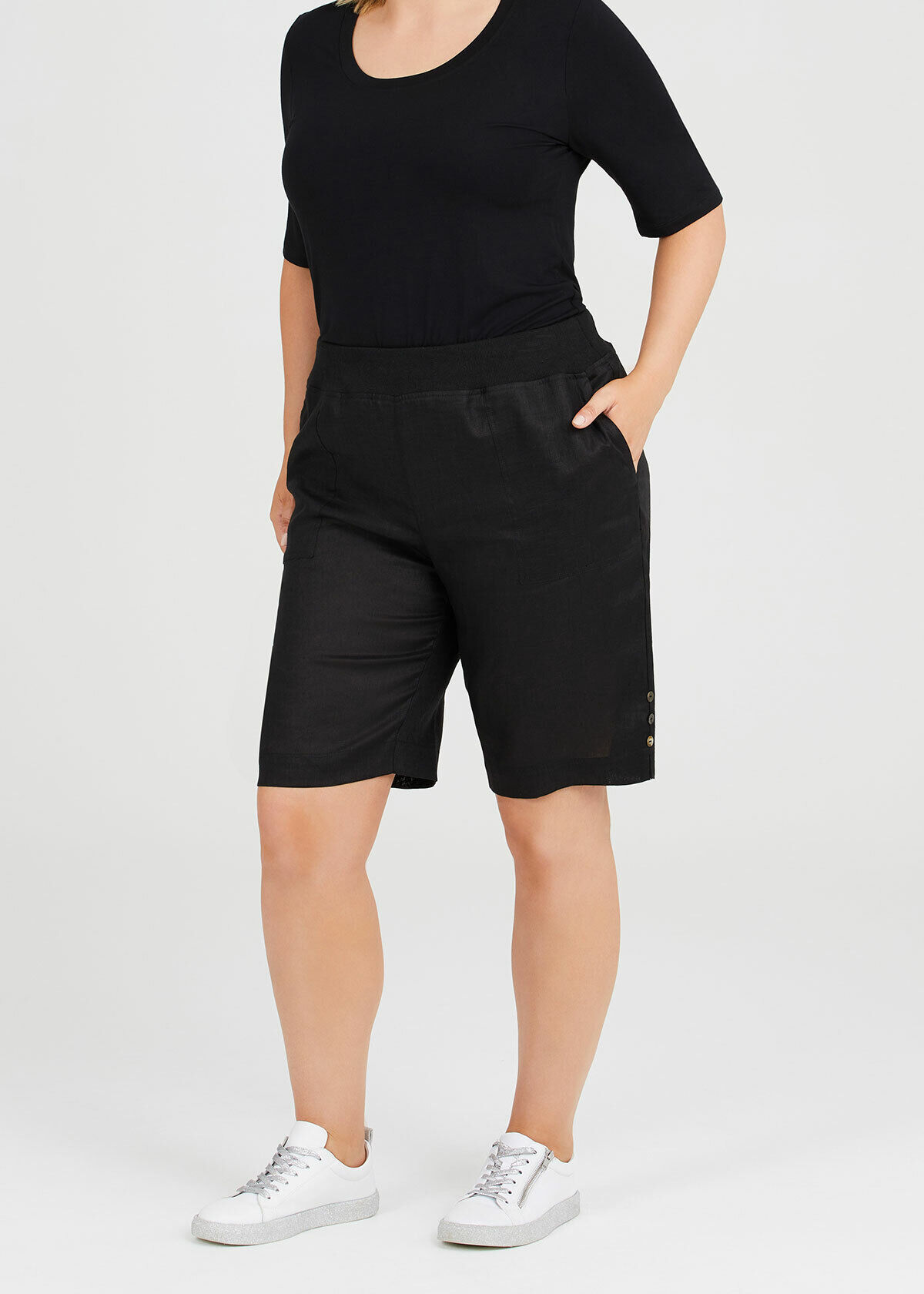 Linen shorts nz clearance