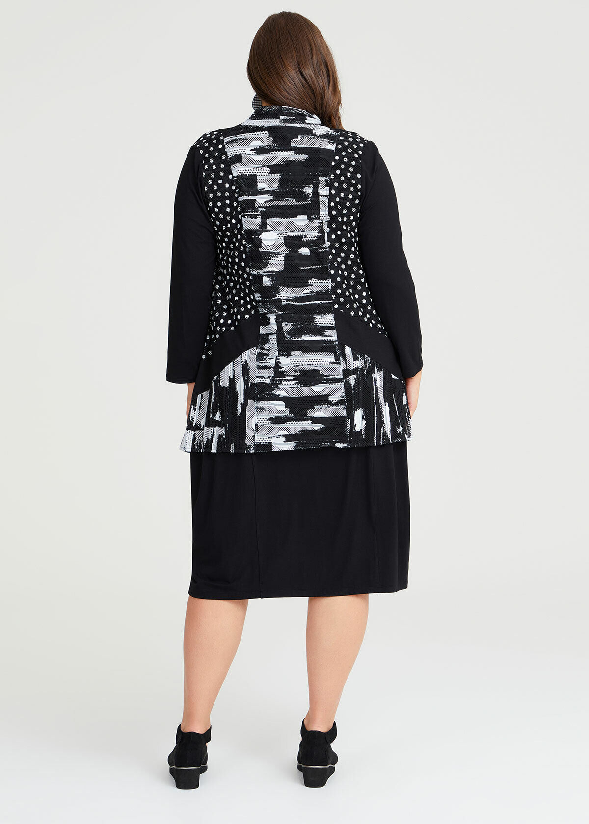 Splice Natural Mesh Cardigan