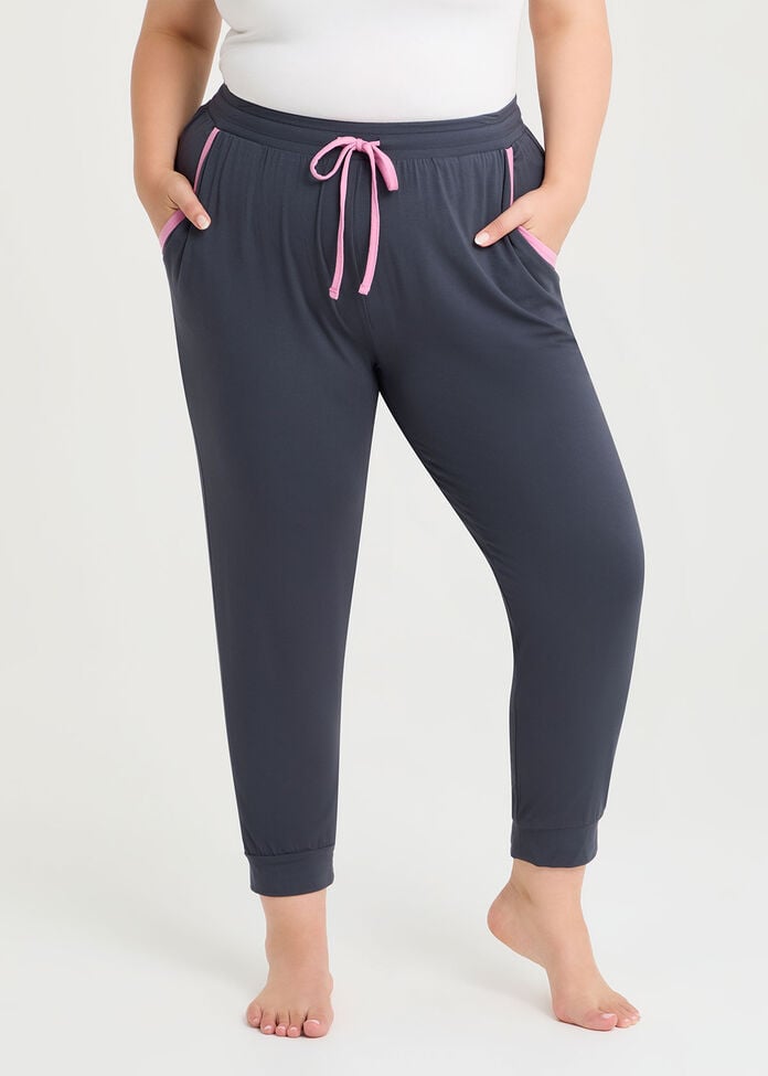 Modal Soft Touch Cuffed Pj Pant, , hi-res