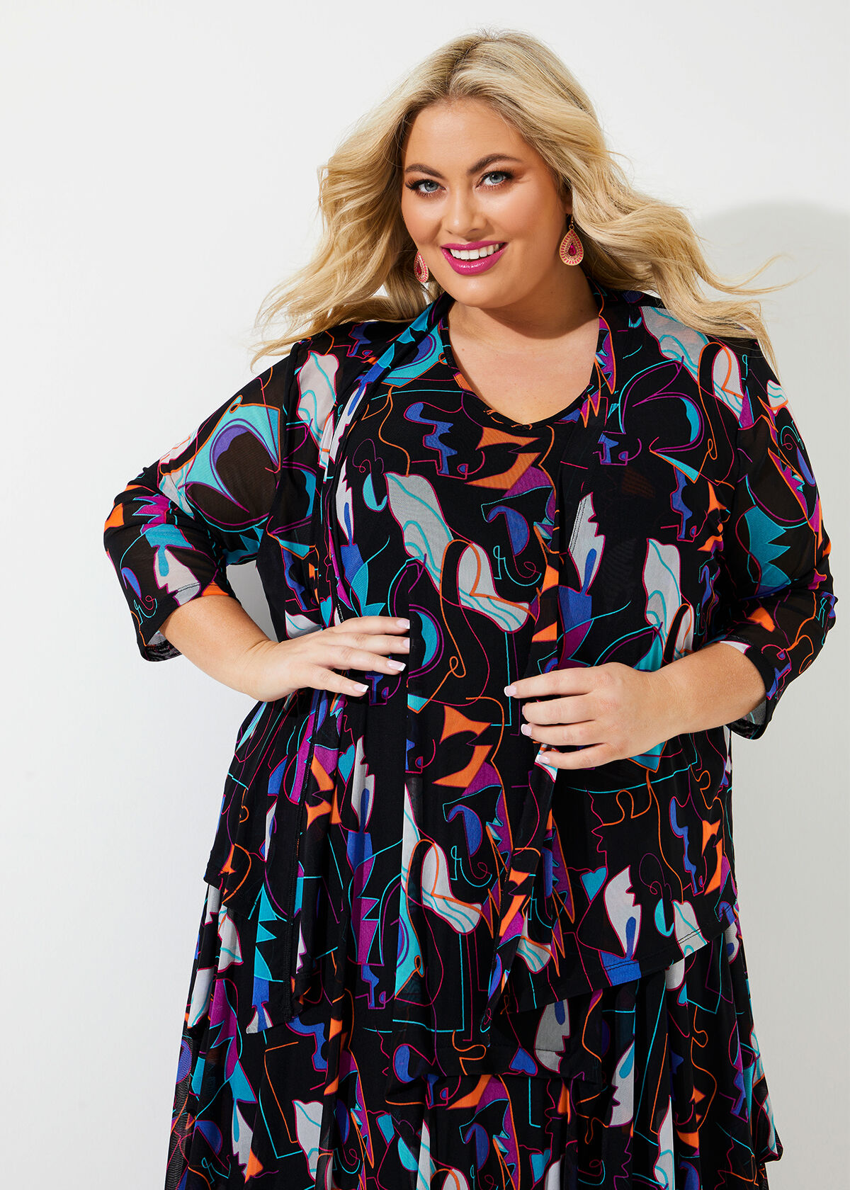 Plus size dress cardigan online