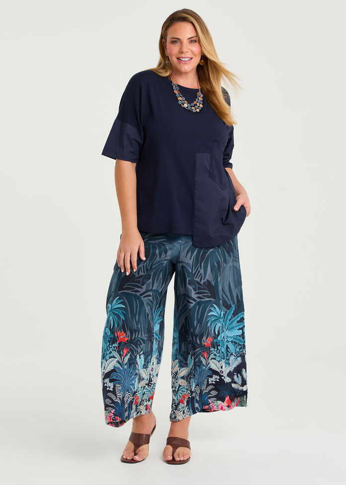Pima Cotton Kelly Pocket Top, , hi-res