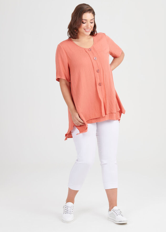 Jinja Viscose Top, , hi-res